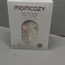 Momcozy Muslin Standard Fitted Crib Sheets, 52"x28", 2 Pack Soft Breathable Natural Cotton Baby Mattress Sheet, 360° Mattress Wrapping No Slip Boys Girls Neutral Toddler Bed Sheet, Beige Blush