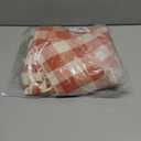 Softalker Fall Checkered Tablecloth Square, Heavy Weight Linen Cotton Gingham Thanksgiving Orange Table Cloth with Tassel, Wrinkle Free Buffalo Plaid Table Cover for Dining Party- 55 x 55 Inch