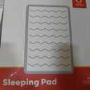 Double Sleeping Pad, Extra Thick 6 Inch Sleeping Pad for Camping 2 Person with Built-in Pillow & Foot Pump Ultralight Compact Inflatable Camping Mat for Backpacking Hiking Travel Tent Camp Gear Gifts (Green Grey-double)