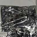 ASPO Men's Windproof Warm Golf Vest Outerwear with 6 Pockets Waterproof Winter Softshell Sleeveless Puffer Jacket for Hiking, Size M , Black