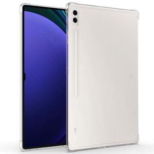 Callyue Case for Samsung Galaxy Tab S10 Ultra/ S9 Ultra/ S8 Ultra 14.6 Inch 2024/2023/2022, Slim Light Soft TPU Side Corner Protective Cover, Clear