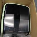 Gourmia Air Fryer 7 QT - Easy View Panorama Window & Interior Light, Guided Cooking with 12 One-Touch Presets, FryForce 360, Dishwasher Safe Accessories, Green