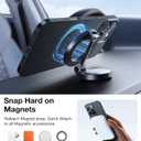 TORRAS Magnetic Slim Fit for iPhone 16 Pro Case, 6.3 inch, Ultra-Thin Case Compatible with MagSafe, Lightweight Matte Anti-Scratch Hard PC Cover Phone Case for iPhone 16 Pro OriginFit, Black