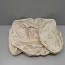 Ultra Space Saving Self Compression Organizer, 2025 New 3-Layer Zipper Large Capacity Storage Bag, Thick Satin Fabric Heavy Duty Bags for Comforters Blankets Bedding Duvet (Beige, X-Large, 21x17x24in) (Beige, Ticker Version)