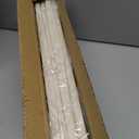 Rectangle Lamp Shades Set of 2, 16"L x 8"W x 10"H Large Beige Lampshades for Table Lamps Floor Lamps, Natural Linen Lamp Shade Replacement, Spider, Harp Holders Included, Easy Assembly Required