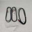 OIITH Apple MFi Certified iPhone Charger Cable 3 Pack 6 Ft, Long Lightning Charging Cord, Fast 2.4A iPhone USB Cord Compatible with iPhone12/11/XS/Max/XR/X/8/8P/7P/6 (Red)