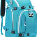 Ski Boot Bag, 50L Ski Boot Travel Backpack for Skis, Snowboard & Accessories, Waterproof Padded Ski Boot Bag Backpack (Green)