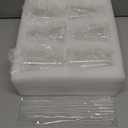 Set of 6, 11.8 oz Clear Drinking Glass with Straws 340 ml Iced Tea Beer Cups Heat Resistant Kitchen Glassware for Juice, Beverage, Cocktail, Coffee, Soda