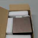 Anti Theft Ring Doorbell Mount: Metal Ring Apartment Door Mount Blink Doorbell Camera Holder No Drill - Renter Friendly Ring Doorbell Mount No Damage (Frosted Bistre)