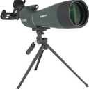 SVBONY SV28 20-60x80 New Version Spotting Scope for Target Shooting, Long Range Spotter Scope with Phone Adapter and Tripod, HD Scope for Bird Watching, Wildlife Observation