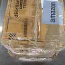 Fitvids Rubber Encased Hex Dumbbell Set Contoured Handle for Muscle Toning, Strength Building & Full Body Workout, 2 Pcs  5LB and 2 Pcs 15LB