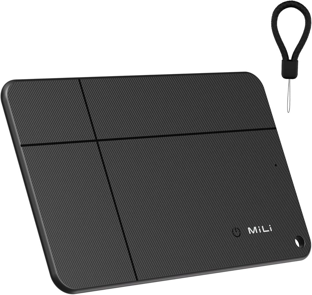 Wallet Finder for Android, Google Certified Wallet Tracker Card, Wireless Rechargeable Tracking Tag, Bluetooth Item Locator for Google Find My Device (Find Hub) App, Charger NOT Included (1 PC)