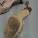 Guess Women's DISTA Heeled Sandal (Pink, XS)