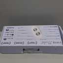 LUXE Bidet NEO 185 - Dual Nozzle, Self-Cleaning, Non-Electric Bidet Attachment for Toilet Seat, Adjustable Water Pressure, Rear & Feminine Wash (White)