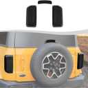 Taillight Rear Light Cover & 3rd Third Brake Light Cover Kit Compatible with Ford Bronco 2021-2026+ (Smoke Black)