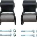 2Pcs Rear Leaf Spring Shackle Kit Rearward Compatible with 1984-2001 Jeep Cherokee Wagoneer 722024