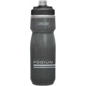 CamelBak Podium Chill Insulated Bike Water Bottle - Easy Squeeze Bottle - Fits Most Bike Cages - 21oz, Black