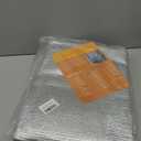 rlsclngst 95% Sun Block Heavy Duty Aluminum Foil Shade Cloth with Grommets, UV Protection for Garden, Pet & Canopy, 10ft x 12ft