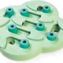 Outward Hound Nina Ottosson Puppy Hide N' Slide Green Interactive Treat Puzzle Dog Toy