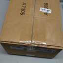 NUPTIO Taper Candle Holders for Centerpiece: Ribbed Hurricane Glass Candlestick Holder - Set of 6 Windproof Fluted Candle Stick Stand for Fall Thanksgiving Christmas Decor