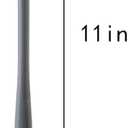 Silicone Soft Bristle Water Bottle Cleaner Brush with Extra Long Handle for Flasks, Tumbler, Glassware, Sports Bottles, Baby Bottles, Vases, Narrow Neck, Gray