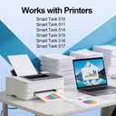 Smart Tank Plus 651 Printhead X4E75A M0H50A Print Head Use for Smart Tank 500 510 530 610 Series Smart Tank Plus 550 570 650 Series (1 Black 1 Tri-Color)