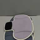 Momcozy Stroller Cooling Pad | Universal Soft Cooler Pad, Breathable & Adjustable Car Seat Liner | Detachable 2-Piece Cooling Cushion | Fits Strollers, Car Seat, High Chair, Bassinet, Swing (Grey)