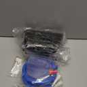 Fitvids Anti-Burst and Slip Resistant Exercise Yoga Fitness Birthing Ball with Quick Pump, 2,000-Pound Capacity, Multiple Colors and Sizes (Black)