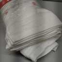 Infinitee Xclusives White Hand Towels for Bathroom - Set of 6 (16x28 inches) 600 GSM, 100% Cotton Ultra Soft, Quick Drying, Hotel Quality Hand Towel Set (Brilliant White, Hand Towels)