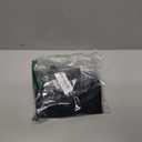 Halcurt Women Short Sleeve Two Piece Rash Guard Set UPF 50 Swim Shirt with Board Shorts (Medium, Solid Black Top + Solid Bottom)