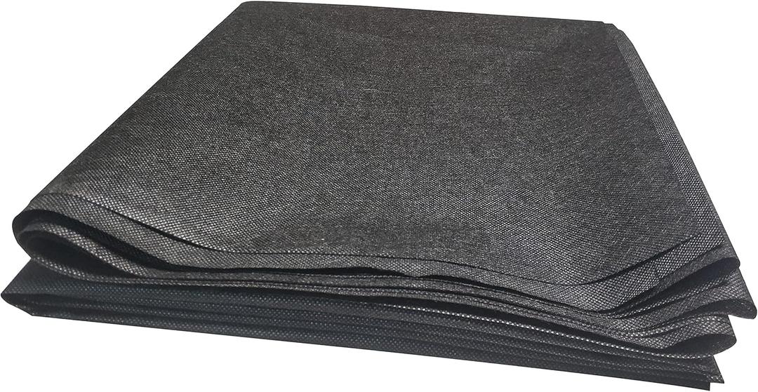 3 yds. X 63 ins. Upholstery Dust Cover Fabric Replacement, Non-Woven Black Cambric Fabric for Under Cloth of Couches, Recliners, Loveseats, Chairs, Sofas or Mattresses Bottom Cover