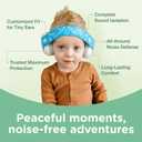 Baby Noise Cancelling Headphones  ANSI & CE Certified Ear Protection for Infants & Toddlers (0-36 Months) (Blue)