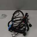 Door Wiring Harness, Compatible with 2010-2014 Chevy Silverado/GMC Sierra 1500 2500 3500, Front Left Driver Side, DL3 Power Fold Door Jumper Wire Harness, LH Grommet Wiring, Replaces OE# 22912627