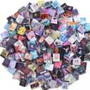 DIYDEC 300pcs Mini Books Miniatures Dollhouse Books for Anxiety Bookshelf Tiny Plastic Books for Dollhouse Decor Accessories DIY Crafting Library Bookshelf Fillers