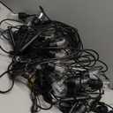 XMCOSY+ Smart Outdoor String Lights, 72.5Ft Patio Lights Waterproof, App Control, Compatible with Alexa, RGBCWIC Color Changing LED String Light for Outside (Black)