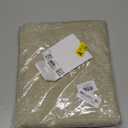 Hiasan Round Linen Tablecloth 90 Inch - Wrinkle and Stain Resistant Washable Polyester Fabric Table Cloth for Dining Room Kitchen Party, Beige