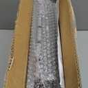 PASAMIC 2-Tier Adirondack Square Outdoor Side Table, HDPE Small Outdoor Table, Patio End Table for Patio, Pool, Backyard, Weather-Resistant (Grey)