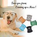 Tuiskusa Dog Diapers - High Absorbing Belly Bands for Dogs (Washable, Reusable 5 Pack), Size L