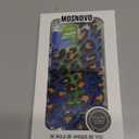 MOSNOVO for iPhone 17 Case | Military Grade 6.6ft Drop Tested | Camera Control | Clear with Leopard Print Design