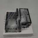 2-Pack Outdoor Light Fixtures Wall Mount, Waterproof Exterior Wall Lanterns with Clear Glass, Anti-Rust Outside Black Wall Sconces, Front Porch Lights for House Garage Doorway, Bulbs Not Included (12.5 Inch)