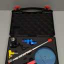 Airless Spray Gun Paint Edger Guide Edge Spray Tool Paint Accessory Extension Airless Paint Sprayer Nozzle 517 Tip 12 Inch Extension Pole(Comes with a Black Storage Box)