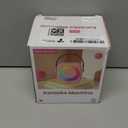 Mini Karaoke Machine, Portable Bluetooth Karaoke Speaker with 2 Wireless Microphones and Party Lights for Kids and Adults, Birthday Gifts for Girls Boys Family Home Party (Black 2 Mics)