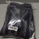 Kids Addams Costume Black Dress for Girls with Wigs Keychain Hand Halloween Cosplay Party Outfit (140)