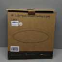 2Pack 15.8 Inch LED Flush Mount Ceiling Light, 35W, 120lm/W, 4200LM, CRI95+, 2700K-5000K 5CCT & Dimmable, White Round Flat Panel Light for Hallway, Kitchen, Bedroom, Laundry Room