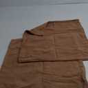 Jeneoo Burnt Orange Decorative Throw Pillow Covers Soft Chenille Comfy Square Rust Couch Cushion Cases Decor (Set of 2, 18 x 18 Inches)