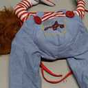 Pet Deadly Doll Dog Costumes, Funny Pets Cosplay Costume Halloween Dog Clothes Party Costume for Small Medium Large Dogs (Medium)