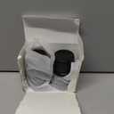 1.6-2.6 Inch Adjustable Bed Risers, Durable ABS & Anti Slip Bed Stoppers for Headboard, Suitable for Small Furniture Risers, Such As Table Risers, Chair Risers, Desk Leg Riser, Black 4 Pack