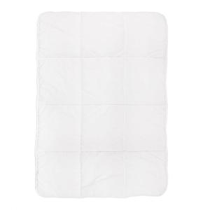 Tadpoles Toddler Crib Comforter - 40" x 60" White Box Pattern - Microfiber Shell & 200 GSM Fiberfill - Lightweight & Breathable Crib Duvet Insert
