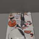 gisgfim Basketball Bulletin Board Decoration Set with Background Paper & Borders Cutouts Let The Madness Basketball Sport Bulletin Board Decor for Classroom School Game Craft Supplies(Basketball)