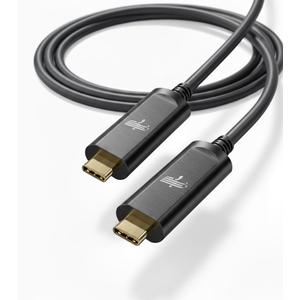 Fiber Optic USB C to USB C Cable(50ft),Slim High Speed 10Gbps USB 3.2 Gen2 Active Optical Cable for VR, Webcam, Laptop etc
